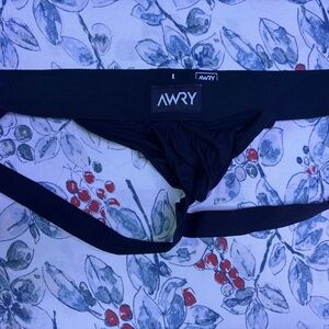 Awry LARGE Showcase Jockstrap BLACK NWOT